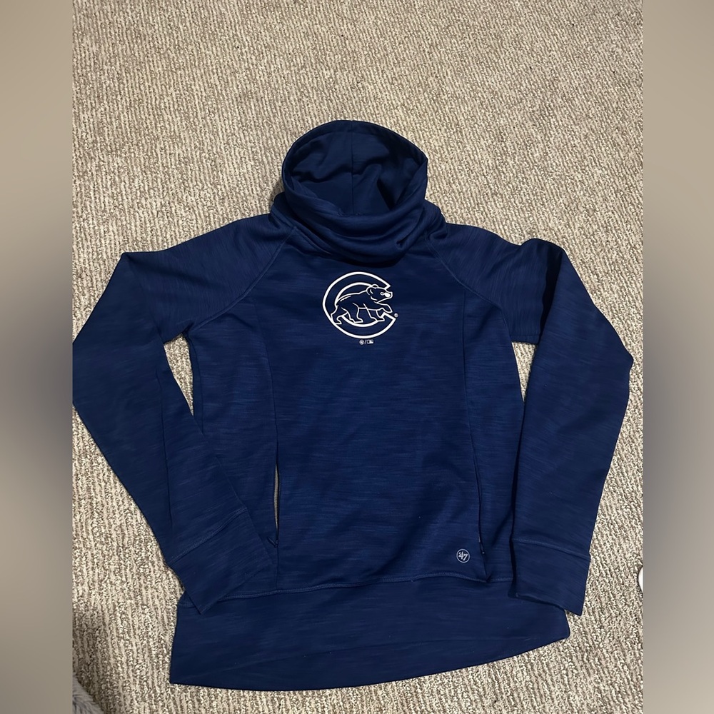 Chicago Cubs Mock Neck Sweatshirt